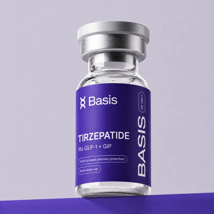 Compounded tirzepatide vial